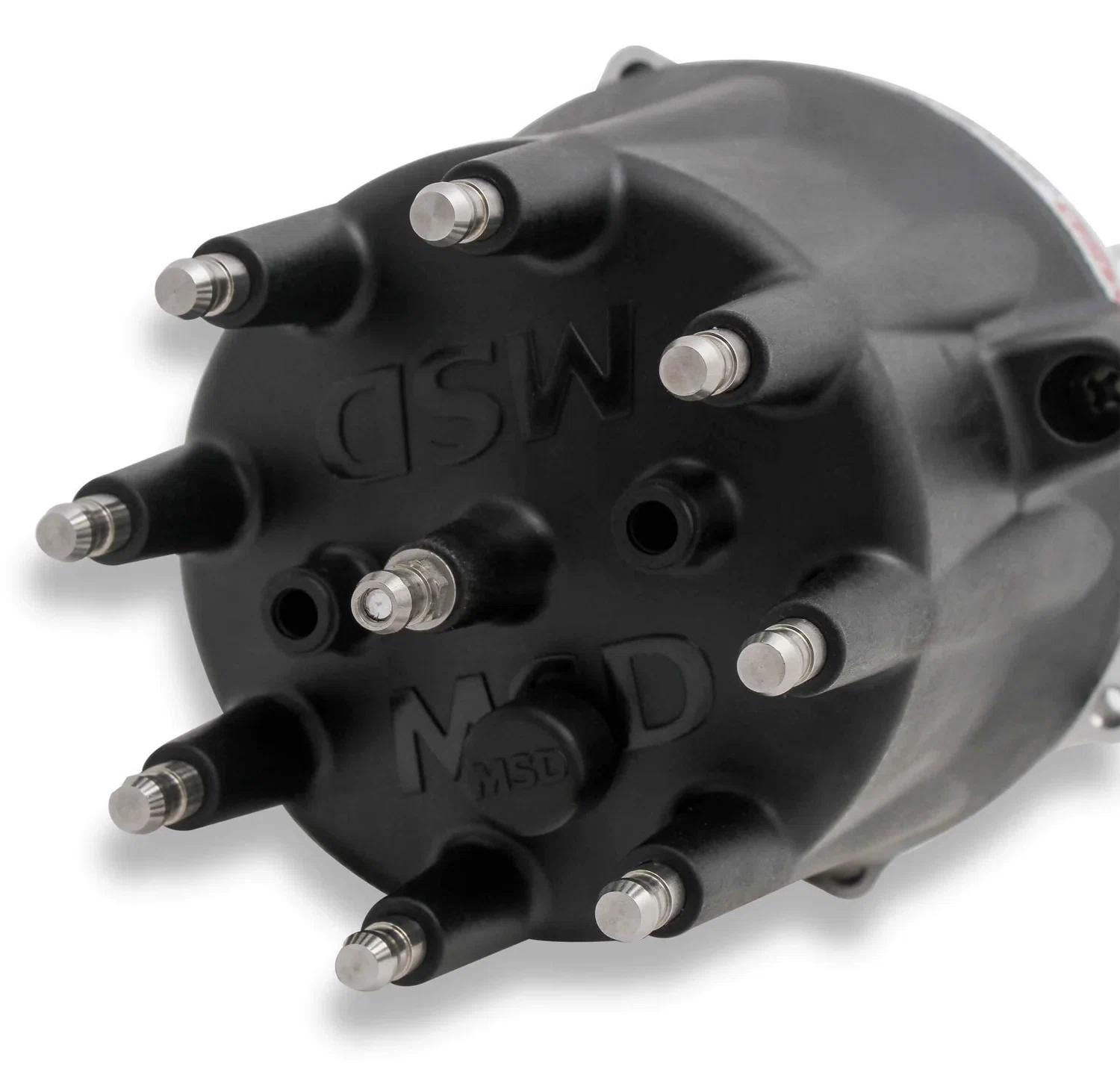 Chevy V8 Pro-Billet Distributor w_Black Cap - 85557